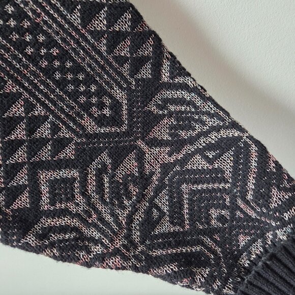 EUC VINTAGE LONDON FOG DEEP V NECK BUTTONED OVERSIZED CARDIGAN SWEATER SIZE XLT - Picture 10 of 16